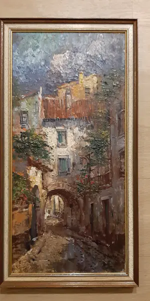 Walter Neuhof - Dorpsstraatje Zuid Limburg kopen? Bied vanaf 65!