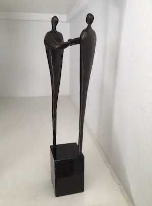 Corry Ammerlaan - Sculptuur “ DANK ! “ XL versie - Gesigneerd kopen? Bied vanaf 1!