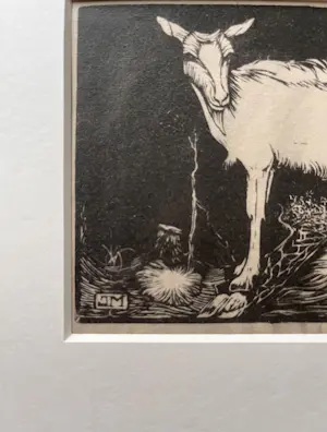Jan Mankes - Originele Heliogravure Geit 1923 kopen? Bied vanaf 135!