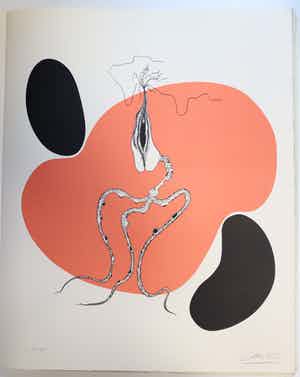 Felix Labisse - LE ROSE - PLEURS verkocht voor € 35!