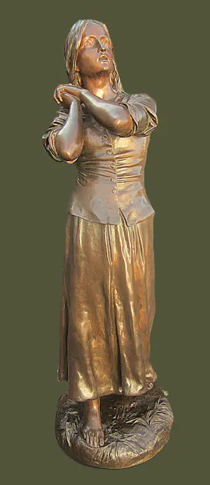 Buy François-Raoul Larche - "Jeanne d'Arc, La foi"? Bid from 1300!