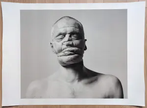 Paul Blanca - Selfportrait Bondage, lambdaprint op fotopapier (groot) kopen? Bied vanaf 395!