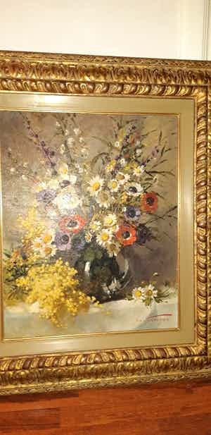 Simon van Gelderen - bloemstilleven verkocht voor € 250!