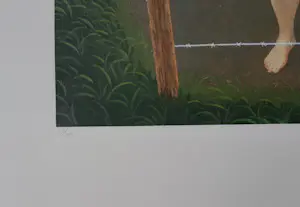 Teun Nijkamp - Weiland met vrouw achter prikkeldraad kopen? Bied vanaf 65!