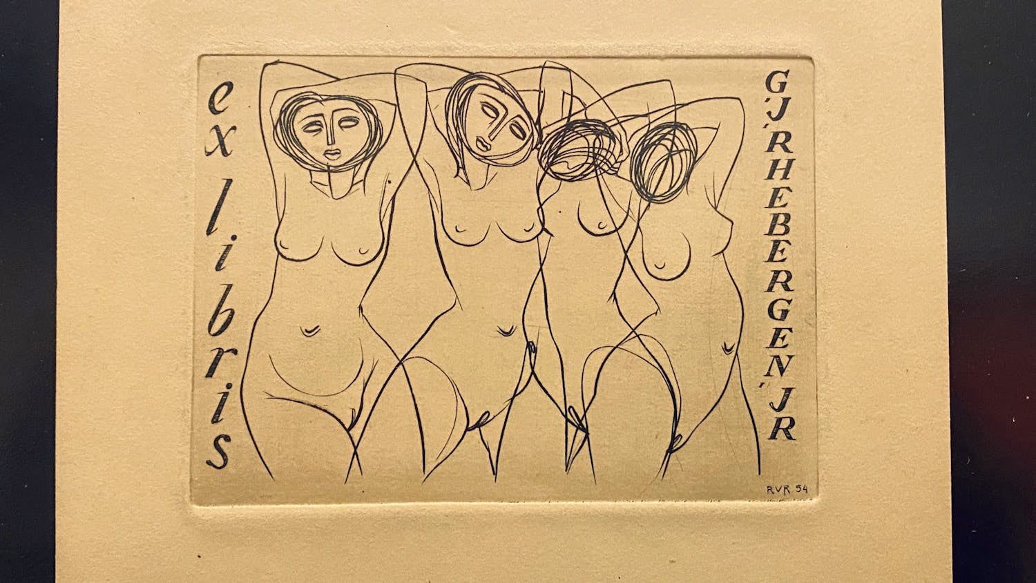 Ru van Rossem - ex libris g.j. rhebergen jr kopen? Bied vanaf 55!