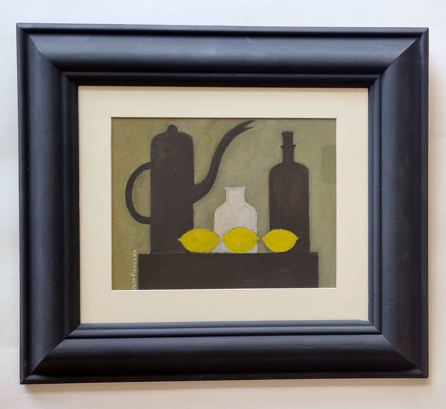 Jean Firoux - Stilleven citroenen met koffiekan kopen? Bied vanaf 150!