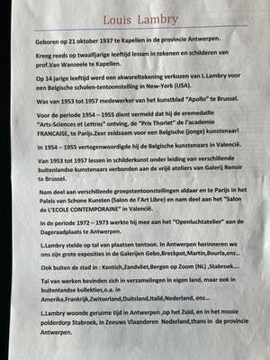 Louis Lambry - Herfstsymphonie kopen? Bied vanaf 30!