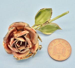 1950s Vintage Flower Brooch kopen? Bied vanaf 150!