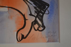 Hetty van der Linden - Gemengde techniek - Tango - Handgesigneerd kopen? Bied vanaf 1!