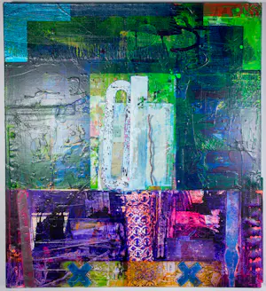 Jos Verwiel - Gemengde techniek op doek, Console I kopen? Bied vanaf 200!