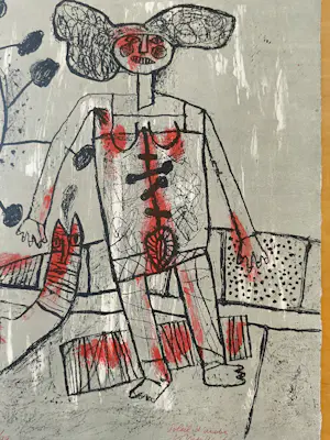 Corneille - 1969 - Soleil d'aube - Antieke Litho - Zeldzaam kopen? Bied vanaf 599!