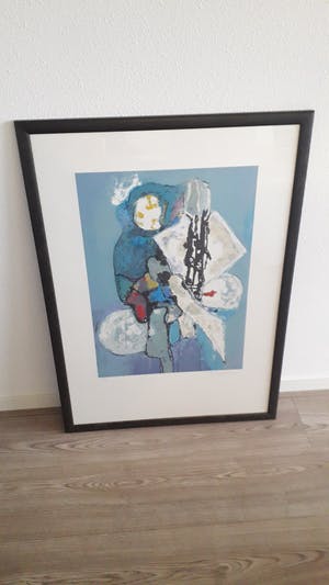 Rene van der Meulen - Gemengde techniek op papier kopen? Bied vanaf 25!