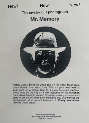 AcheterWoody van Amen - handgesigneerde computerprint | 'Mr. Strange' | 1976? Enchérissez de 80!