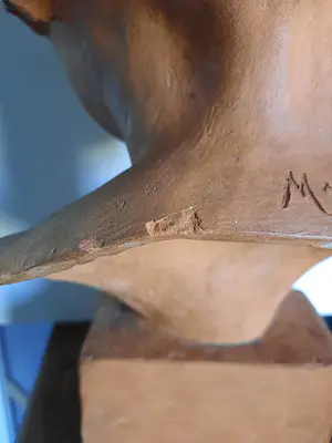 Maurice Jansegers - Portret meisje in terracotta kopen? Bied vanaf 1!