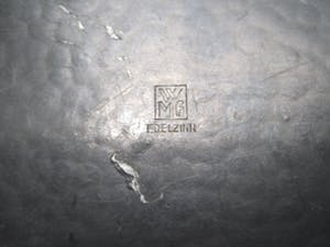 WMF - Gehamerd tinnen fruitschaal kopen? Bied vanaf 10!