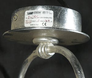 Curiosa - Toortslamp met kristallen kap kopen? Bied vanaf 1!