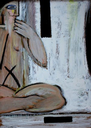 Yvan Theys - Olieverf op board, Ingelijst - 1996 kopen? Bied vanaf 699!