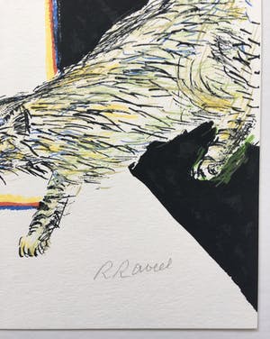 Roger Raveel - zeefdruk ‘Felix Vulgaris’ - 2010 - oplage 100 kopen? Bied vanaf 575!