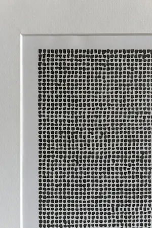 Jan Schoonhoven - Twee Offset-Litho's op papier in pass-partout kopen? Bied vanaf 40!