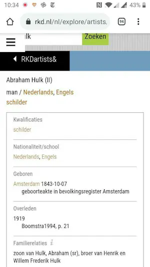 Abraham Hulk (jr.) - Museaal werk kopen? Bied vanaf 650!