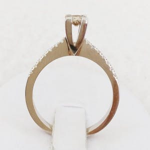 Diamond Sollitaire Ring  in White Gold kopen? Bied vanaf 335!