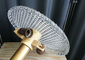 Niet of onleesbaar gesigneerd - Jaren '60 Hollywood Regency plafond Lamp kopen? Bied vanaf 1!