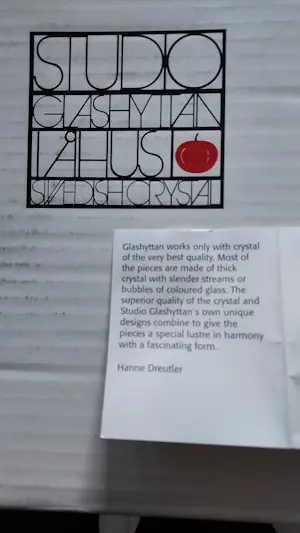 Studio Ahus - Glasshytan Ahus kopen? Bied vanaf 175!