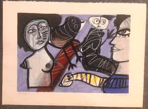 Corneille - ‘Le serpent jaune’ verkocht voor € 150!