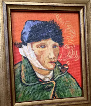 Niet of onleesbaar gesigneerd - 3 Repro Van Gogh portretten kopen? Bied vanaf 10!