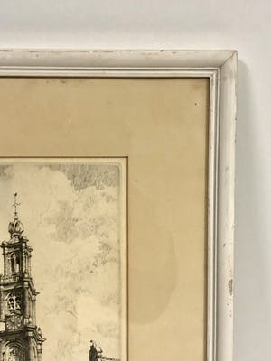 Hendrikus Roodenburg - Westerkerk Amsterdam vanaf Bloemstraat kopen? Bied vanaf 50!