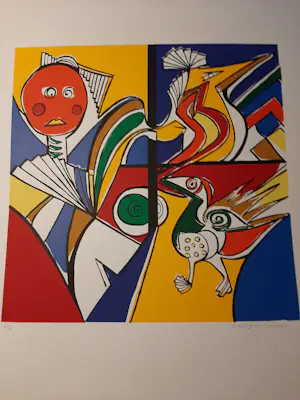 Maartje Wijngaarden - Zeefdruk, Who kopen? Bied vanaf 35!