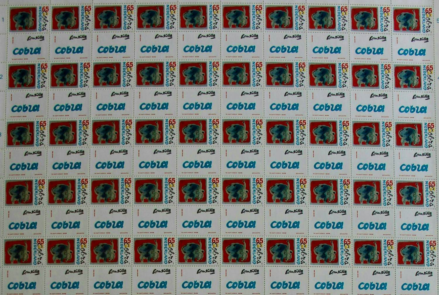 Corneille - Vel met 50 postzegels + 1e dag envelop Jaski: Cobra - 1988 kopen? Bied vanaf 59!