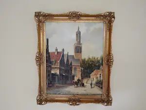 Pieter Cornelis Steenhouwer - Straatje met kerk kopen? Bied vanaf 100!