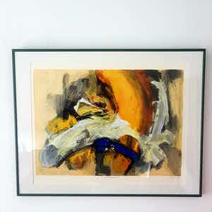 Hans Vanhorck - Prachtig abstract werk verkocht voor € 75!