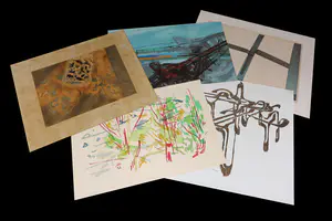 Bert Bruijn - en andere! - Lot met 10 werken op papier kaufen? Bieten Sie von 1!