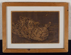 Karel C. Korfker - Gesprek - 1975/76 - litho op papier - BKR Aardenburg kopen? Bied vanaf 20!