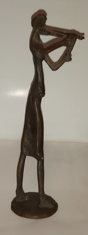 Brons (Onbekend) - Vioolspeelster kopen? Bied vanaf 35!