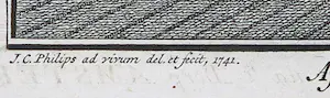 Jan Caspar Philips - Gravure, Afbeelding van de Hollandsche Veenen (...) kopen? Bied vanaf 1!