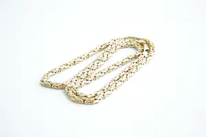 92- Zo goed als nieuw massief geel gouden 18 karaats "Konings" ketting collier kopen? Bied vanaf 1370!