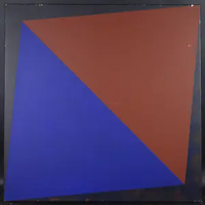 Henk Hubenet - Olieverf op doek, Geometrisch-abstracte compositie kopen? Bied vanaf 1!