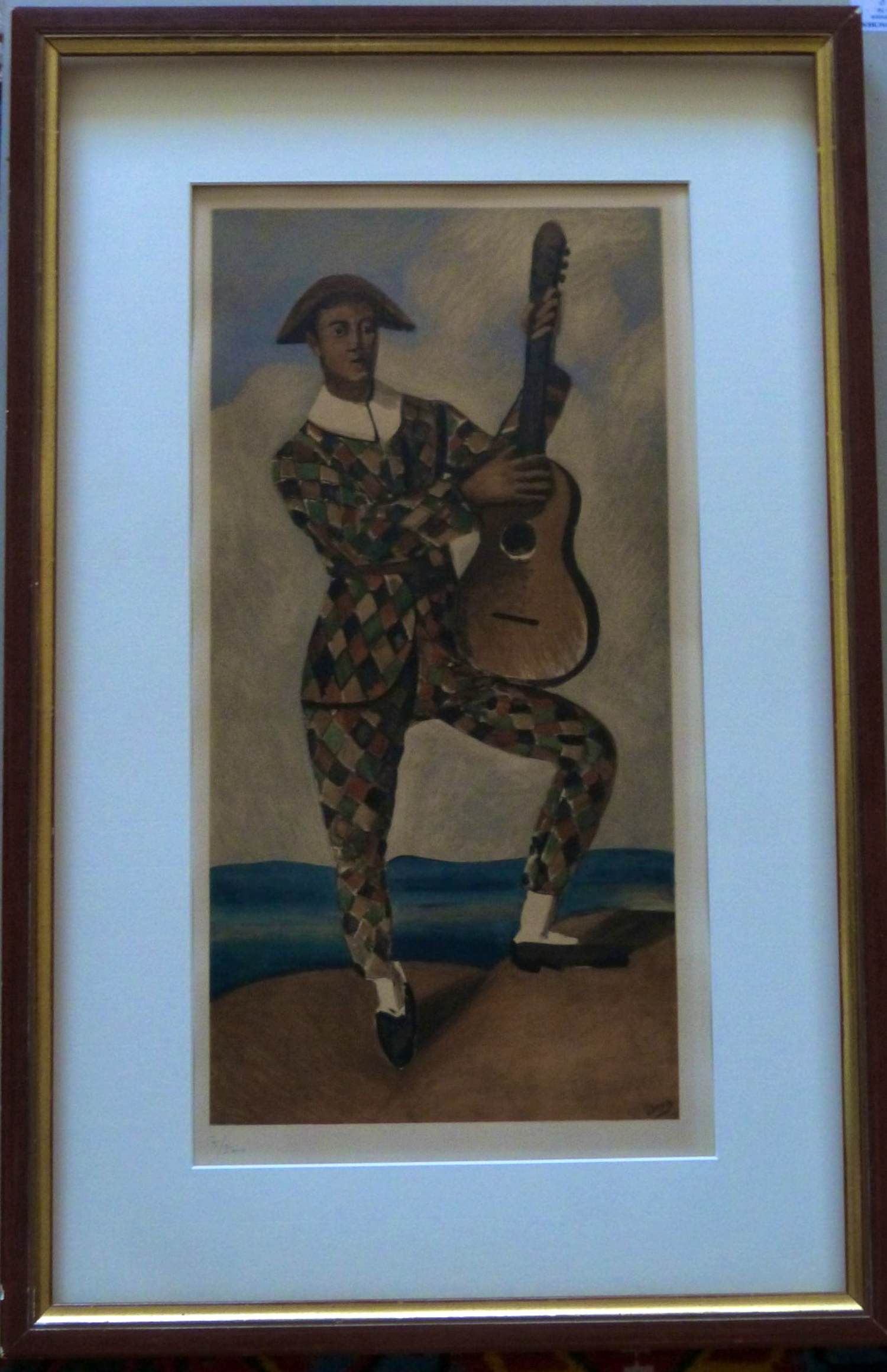 Andre Derain - Harlekin an der Gitarre kopen? Bied vanaf 200!