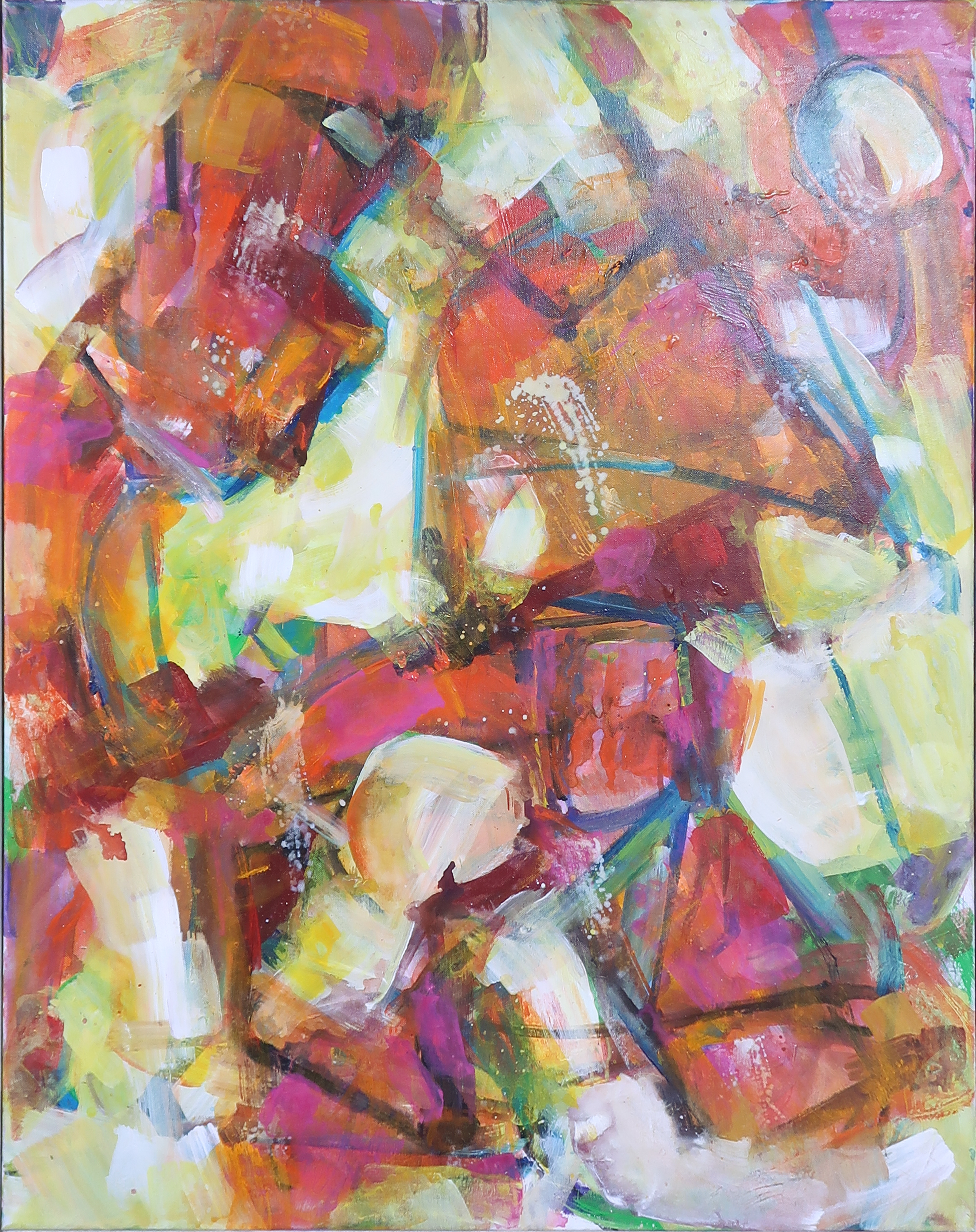 Christine Spierings - Olieverf op doek, Moving - Ingelijst (Groot) kopen? Bied vanaf 100!