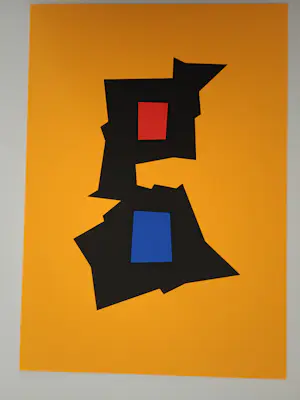 Gielijn Escher - Zes zeefdrukken in een metalen houder kopen? Bied vanaf 45!