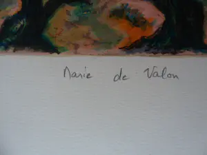 Marie de Valon - Litho, titel, Provance kopen? Bied vanaf 30!