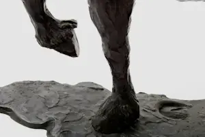 Jan Vermaat - Bronzen sculptuur: 'Paard' kopen? Bied vanaf 1295!