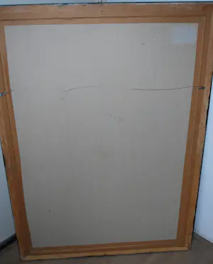 Jean Tinguely - zeefdruk (ook de lijst is gezeefdrukt) - Montreux 1982 - groot 110x80 cm kaufen? Bieten Sie von 250!