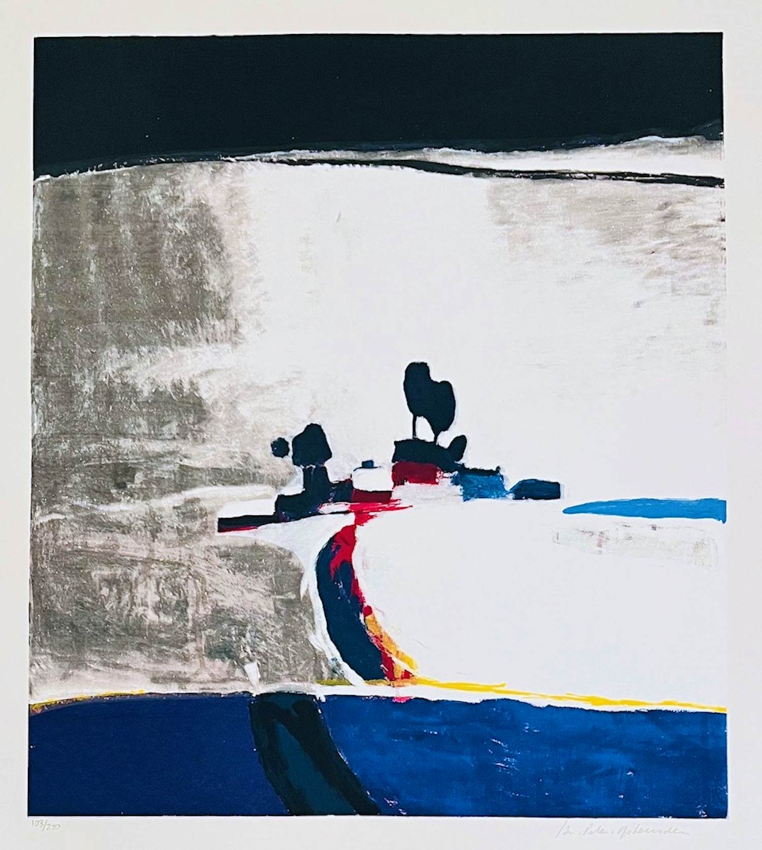 Buy Jan Peter van Opheusden - Winter, gesigneerde zeefdruk? Bid from 45!