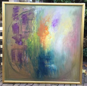 Krikor Momdjian - C4186 - abstracte voorstelling kopen? Bied vanaf 250!