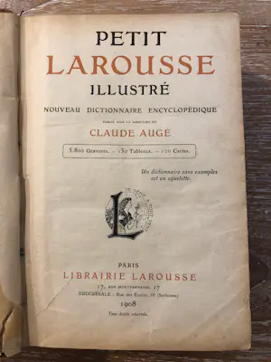 Antiquarisch Boek - Antieke Petit Larousse Illustré kopen? Bied vanaf 75!