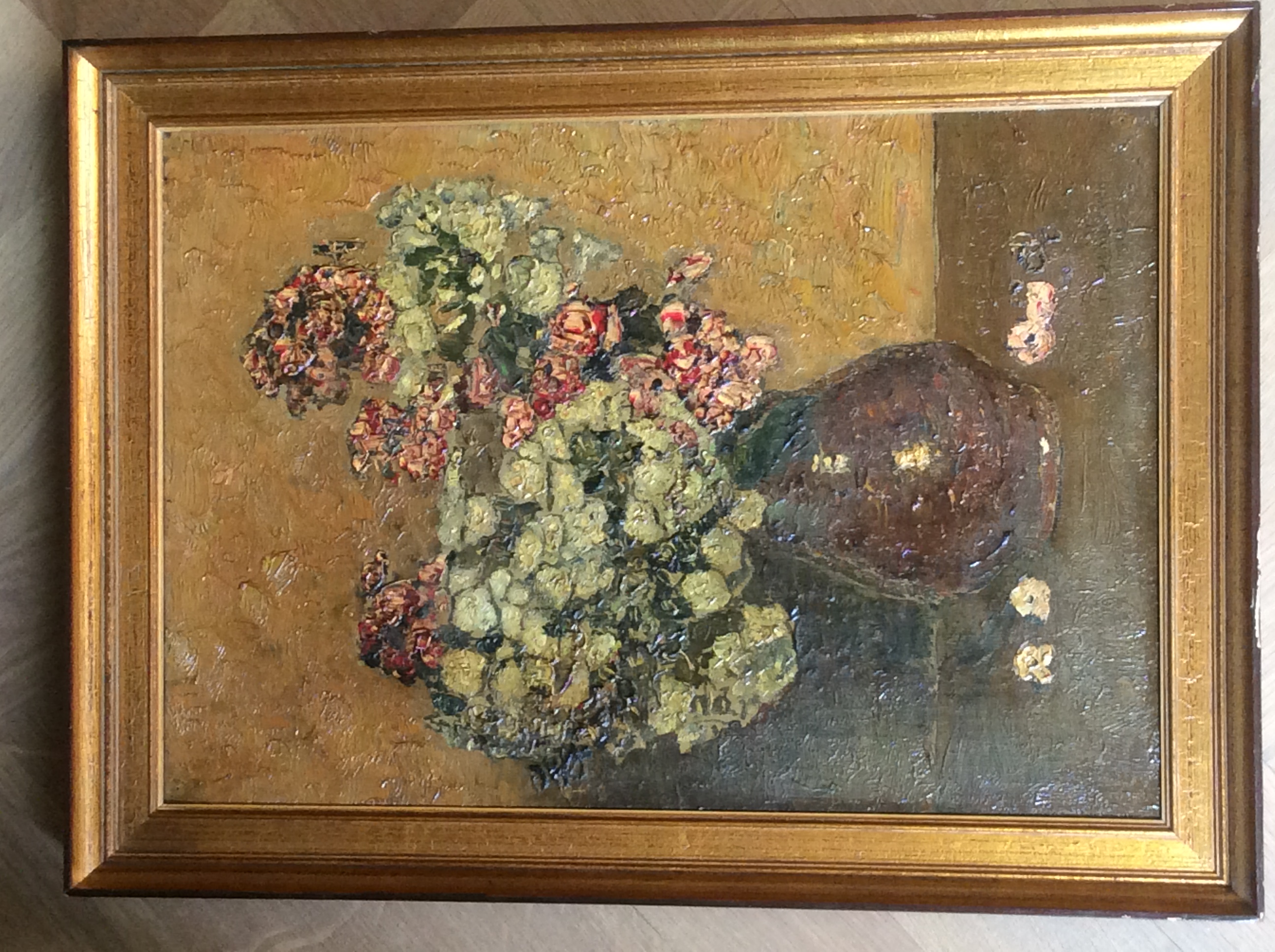 Jan Adam Zandleven - 1868-1923 Bloemstilleven 1912 kopen? Bied vanaf 885!